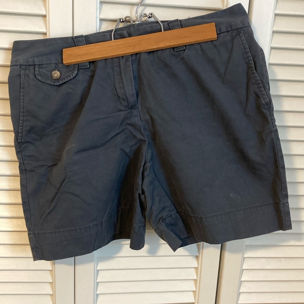 Lands' End Blue Bermuda Shorts Lightweight Casual